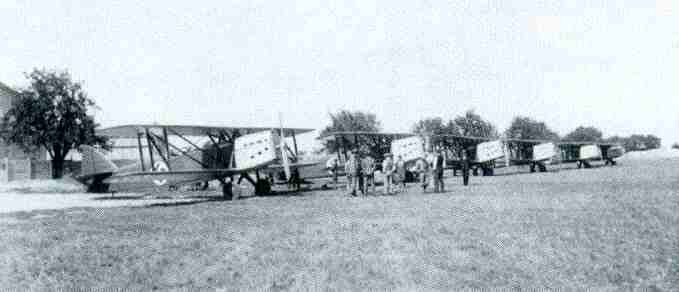 Letov S.16s being handed over to the Latvians